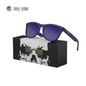 Skullrider สเปน Fashion Edition แว่นตากันแดดสําหรับผู้ชายผู้หญิงโพลาไรซ์ Anti-UVA Anti-UVB ป้องกันสไตล์ Avant-Garde Design TR90 กรอบ
