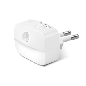 LED Night Light Motion Sensor EU US Plug Lamp Nightlights For Bathroom Bedroom Corridor Bedside Lighting Decorative Lights