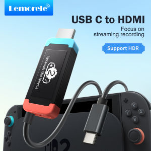 Lemorele | Lemorele L100 2m 4k 60Hz USB-C to HDMI Adapter PD 100W HDMI Type C to Projection Cable Video Cable For Video Conversion Adapter