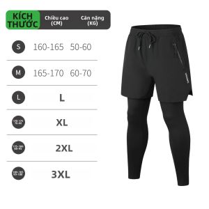 WOSAWE | WOSAWE 2 Trong 1 Nam Nữ Quần Đi Xe Đạp Thoáng Khí Nhanh Khô Có Đệm Quần Xe Đạp Có Túi Khóa Kéo Cho MTB Xe Đạp Đường Trường