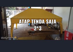 ATAP TENDA 2 x 3 ATAP SAJA ATAP TENDA PIRAMIT TENDA BONGKAR PASANG TENDA BAZAR MURAH BERKUALITAS