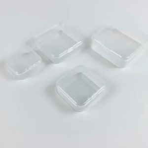 SAMOYED BX-SE-555520 Tempat / Kotak Plastik PP Penyimpanan Kecil Serba Guna / Plastic Storage Box 5.5 x 5.5 x 2 / 55 x 55 x 2 cm (Aksesoris / Pernak-Pernik / Perhiasan / Obat / Klip / Peniti / Jarum / USB / Memory Card)