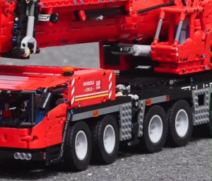 Đồ chơi lắp ráp xe cần cẩu điều khiển được từ xa Mould King 17065 technic Grove GMK Crane quà tặng