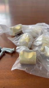 Tay Nắm Tròn Gù Mã 303 (CÓ KÈM ỐC) Tay Nắm Ngăn Kéo Tủ Hình Tròn Bằng Hợp Kim Nhôm Màu Vàng Đen