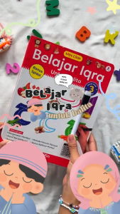 Buku Wipe Clean Belajar Iqra Untuk Balita - Kak Arifin - Anak Hebat Indonesia