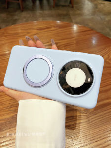 Pura70pro Liquid Silicone Phone Case for Huawei Mate60 Pro+ New Model Female Style Stand Anti-Drop Full Cover Protection