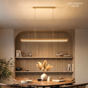 Asami Hanging Lights 100CM 19W 3Tone- Bedroom Living Room Dining Room Kitchen - Nordic Hanging Light | Goldberg Home