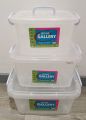 Home Gallery Storage Box With Handle Stackable. 
