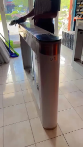 Swing Gate Turnstile 3 Channel Gerbang Masuk Otomatis 3 Jalur untuk Sistem Keamanan Akses