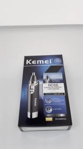 Kemei Rechargeable Nose Trimmer KM-6512 Mini Electric Nose Hair Trimmers Portable Cordless Shaver
