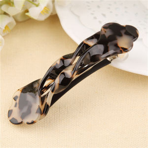 Kẹp Tóc Đuôi Ngựa Họa Tiết Da Báo Cỡ Lớn Thanh Lịch Cho Phụ Nữ Kẹp Tóc Nửa Đầu Kẹp Tóc Một Từ Kẹp Tóc Cao Cấp Đơn Giản