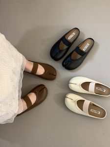 French Style Mary Jane Half Slippers