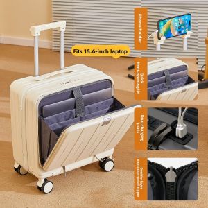 HanRui | Multifunctional Carry-On Luggage Trolley Case