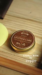 Leather Balm Coppo Pembersih Perawatan Sepatu Tas Jaket Kulit