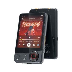 128GB MP3 player (with Bluetooth 5.3) 2.4’ portable full touchscreen music player (with speakers and Micro SD card slot)