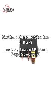 Switch Bendik Starter 5 Pin Kaki Beat FI Old Lama Pop eSP Scoopy FI Swit Stater Bendix Bendit