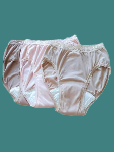 High-Waist Pure Cotton Leak-Proof Underwear Comfortable Breathable Menopausal Urinary Incontinence Womens Period Pants