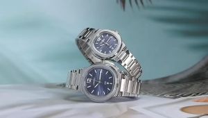 Jam Tangan Pria Elegan Full Stainless Steel Fashion Pria Terbaru Kasual Jam Tangan Cowok Elegan+ Box