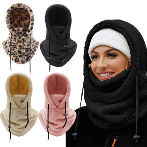 Balaclava Wind-Resistant Winter Face MaskFleece Ski Mask for Men and WomenWarm Face Cover Hat Cap Scarf