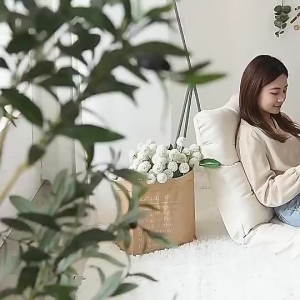 BAIERDI Lazy sofa tatami bedroom sofa living room balcony folding single person sofa