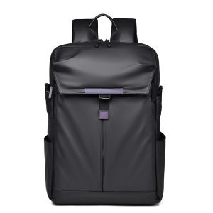 Fashionable Mens Backpack Leather Membrane Outdoor Cycling Motorcycle Travel Sports Casual Bag Notebook Computer Bag