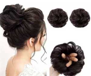 Ikat Rambut Ulir Sintetis / Karet Ulir Dewasa Premium