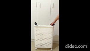 Keranjang Pakaian Lipat –Solusi Rumah Tanpa Berantakan / Keranjang Laundry Portable