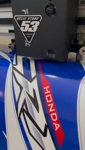 Sticker Decal CRF 150 L Full Body Decal Custom Super Glosy Desain Terlaris MTP Kode 75