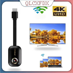 Mirascreen G9 Plus 5G 4K Wireless HDMI TV Stick Adapter Bộ Thu Tín Hiệu Wifi Cho Màn Hình Miracast Airplay