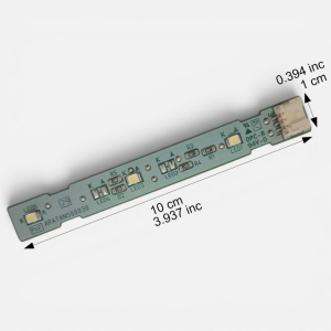 LED Backlight Strip 10 cm 3.937 in x 1 cm 0.394 in