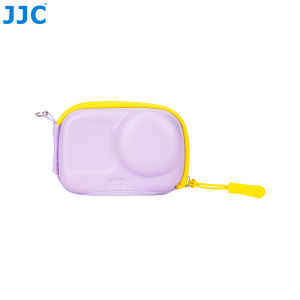 JJC | JJC Mini EVA Bag for DJI Osmo Action 6 5 Pro 4 3 Case Semi-Open Storage Pouch with Carabiner Compact Protective Cover Coque