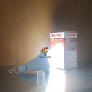 Lampu Bohlam New Magic LED 18 watt emergency Surya AC DC Auto On Mati Listrik Original