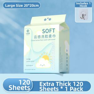 Thick Large Hangable Disposable Facial Tissue for Home and Beauty Salon