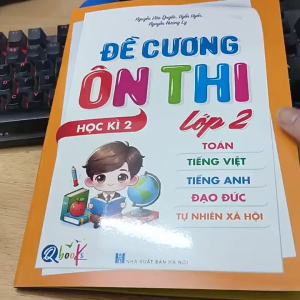 Sách - Đề cương ôn thi - Lớp 2 - Học kì 2 (Qbooks)
