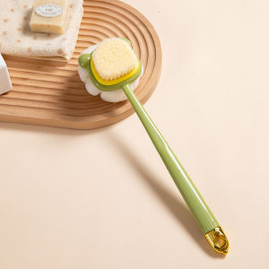 LUTUMEI | Dual-Sided Soft Bristle Silicone Bath Brush