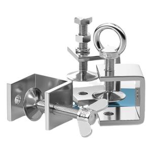 TIANZHUOJINSHU | 304 Stainless Steel U C Clamp Hand-Tightening Hanger Clip