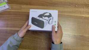 COD Shinecon Kacamata Virtual Reality VR Box 3d IMAX Giant Screen Glasses dengan Headset - SC-G06EB