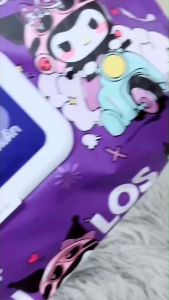 ทิชชู่เปียกไซส์ใหญ่ จัมโบ้ ทิชชู่ลายการ์ตูน อ่อนโยน ปราศจากแอลกอฮอล์ 580 กรัม ( ขนาด 250 x 200 mm 80 แผ่น ) Kuromi