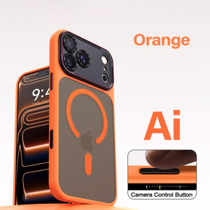 Premium Matte Ultra Shockproof For MagSafe Phone Case For 17 16 15 14 Pro Max Translucent Frosted Hard Back Cover For iPhone 17 Pro Max Skin-friendly Military Drop Protection Casing