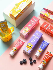 Kem Đánh Răng Cho Trẻ Em Coati Hương Trái Cây Hàng Cao Cấp An toàn Tuyệt Đối bé nuốt được/ Tuýp 70gm