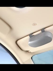 SEAMETAL Car Sun Visor Glasses Case Anti-Scratch Sunglasses Storage Box Glasses Holder Organizer Universal for 99% Car Models