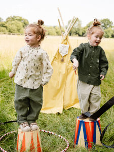 Spring Summer Breathable Cotton Thin Kids Skinny Pants