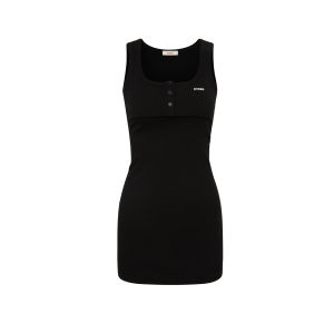 V-Neck Sleeveless Slimming Summer Dress