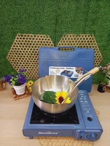 HOMELUX PORTABLE GAS STOVE HP-2002R/STEAMBOAT COOKER