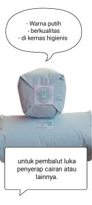 kapas pembalut luka / kapas gulung 250 gram