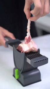 เครื่องหั่นเนื้อ เครื่องสไลด์หมู เนื้อสไลด์ ไก่ มีดหั่นเนื้อ แสตนเลส เครื่องสไลด์เนื้อ เครื่องสไลด์ผัก