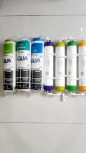 Combo lõi thô 123 AQUATL và lõi tạo khoáng AQUATL56789 dành cho máy lọc nước RO Nano