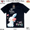 KFS 166 Atasan Baju Anak Perempuan Kaos Sweet Bunny Love So Cute  Lucu Usia 1-13 Tahun. 