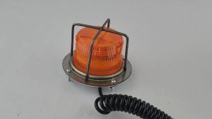 CAGED FLASH WARNING LIGHT USE FOR 24V lorry truck aksesori Beacon Lamp  Flash Warning  Light Amber