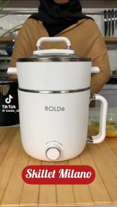 MULTI COOKER BOLDE SKILLET MILANO 4in1 + Steamer - Kapasitas 18 Liter